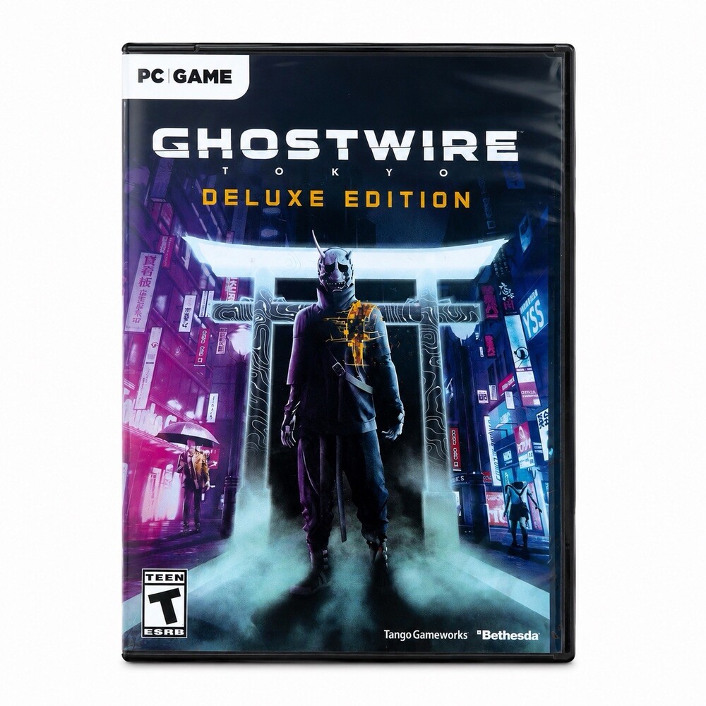 Ghostwire Tokyo Deluxe Edition PC Game Windows Steam New Factory Sealed
